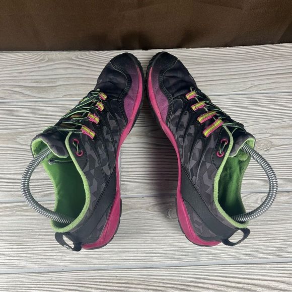 Merrell Black Lithe Glove Barefoot Minimalist Running Shoe Sneaker Womens 8.5 - Picture 5 of 9
